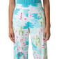 Womens HUE® Solid Top Beachfront Era Printed Capri 3 Piece Set - image 8