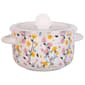 Home Essentials 25oz. Spring Floral 2 Handle Bowl with Lid - image 1