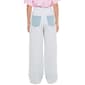 Juniors Madden Girl Denim Fleece Loose Wide Leg Sweatpants Jeans - image 3
