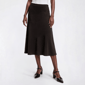 Womens Adrianna Papell Solid Pull On Midi Skirt - image 1