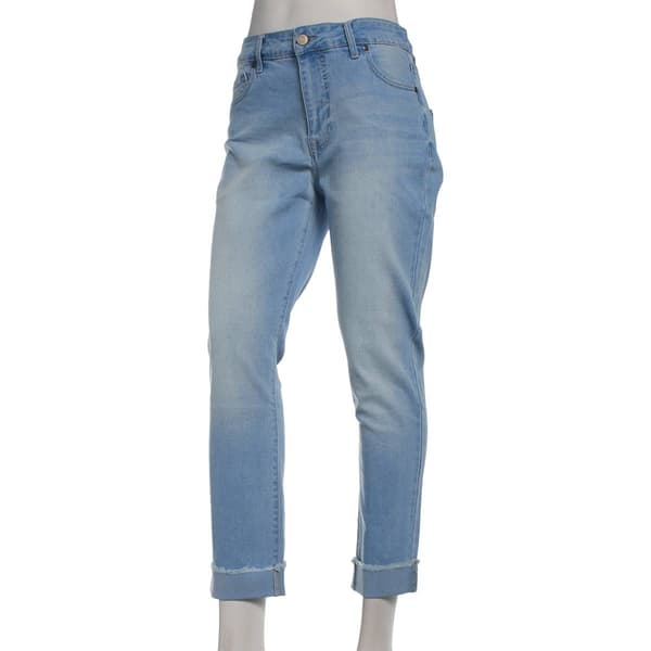 Womens Vintage United Mid-Rise Girlfriend Jeans