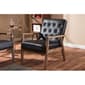 Baxton Studio Sorrento Mid-Century Modern Lounge Chair - image 1
