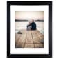 Malden Glass Gallery Floating Black Wood Frame - image 1