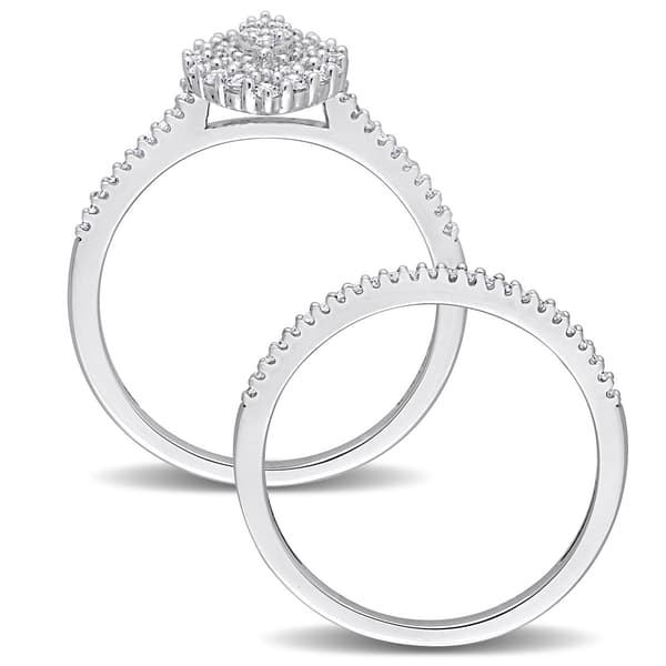 Diamond Classics™ 10kt. White Gold 1/2ctw. Diamond Bridal Set