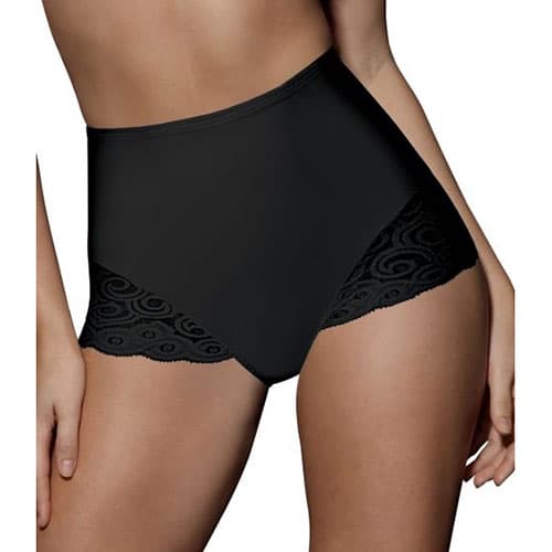 Womens Bali Moderate Control Lace 2 Pack Briefs X054