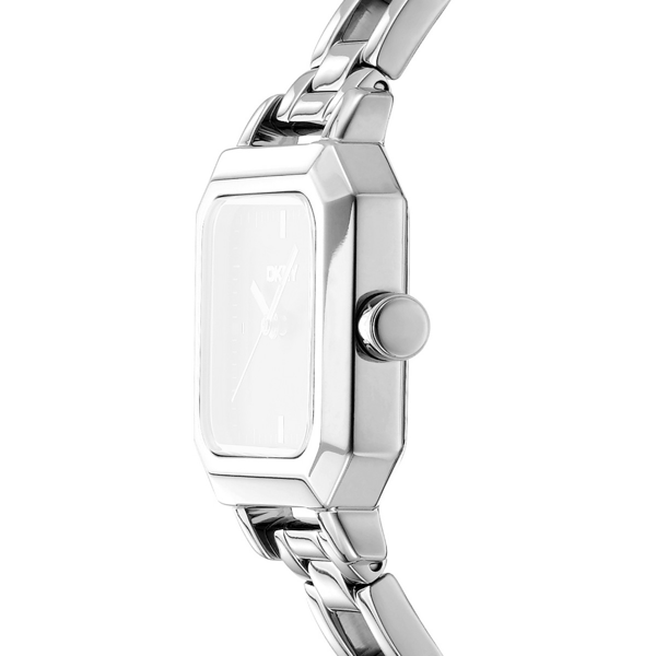 Womens DKNY Open Link Black Dial Bracelet Watch - DK1L124M0025