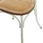 9th & Pike&#174; White Metal Farmhouse Dining Chairs - image 7