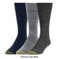 Mens Gold Toe&#174; 3pk. Johnny Rib Crew Socks - image 2