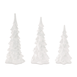 Melrose Ceramic Pine Tree - Set of 3