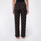 Womens René Rofé®  Mini Skulls & Hearts Pajama Bottoms - image 2