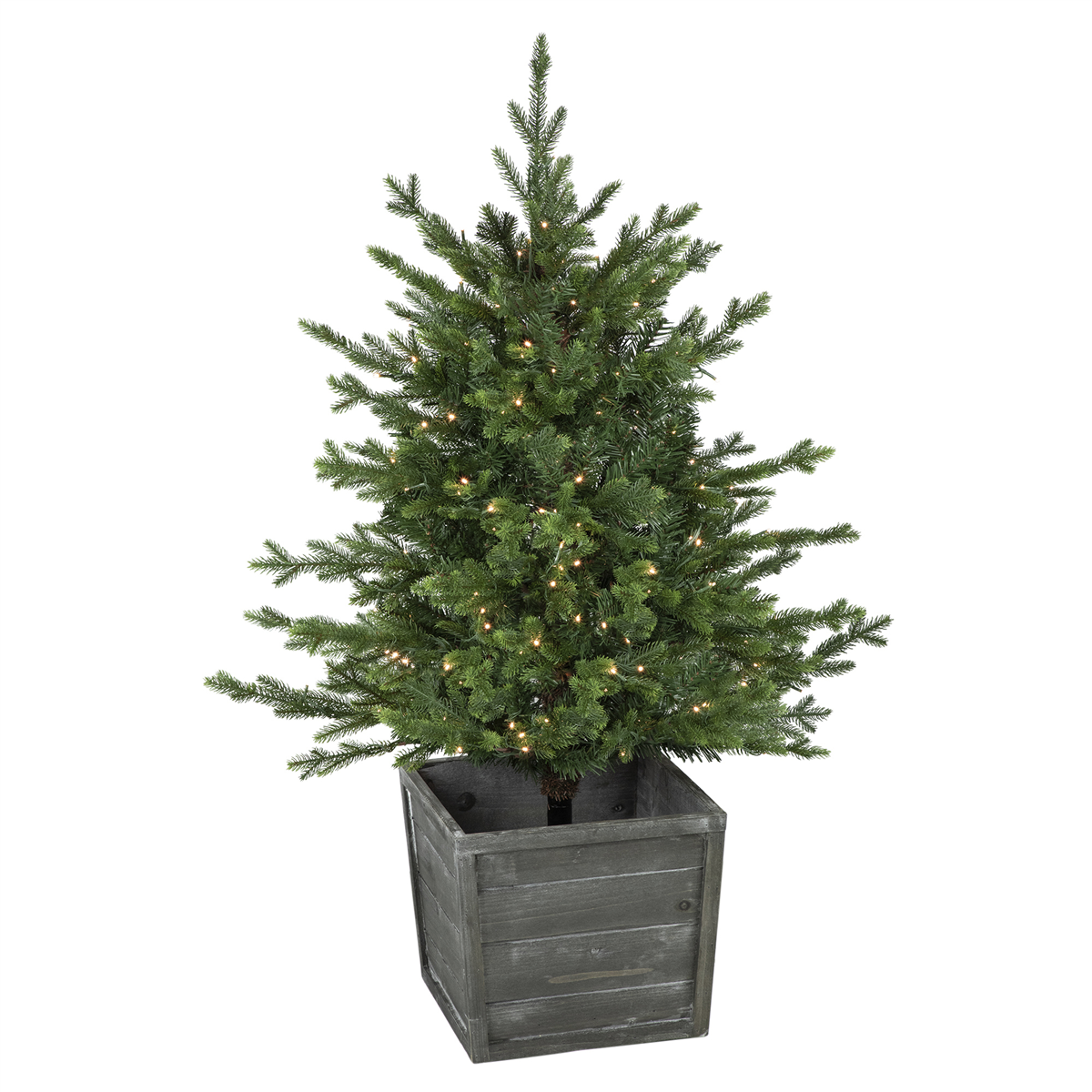 Northlight Real Touch(tm) 4ft. Pre-Lit Russian Pine Christmas Tree