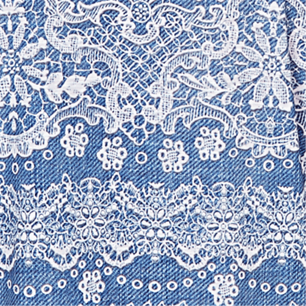 Womens Alfred Dunner Camden Market Embroidered Lace Blouse