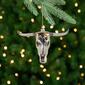 Northlight Seasonal 5.5in. Longhorn Glass Christmas Ornament - image 2