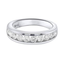 Nova Star(R) 1ctw. Lab Grown Diamond Channel Set Band Ring