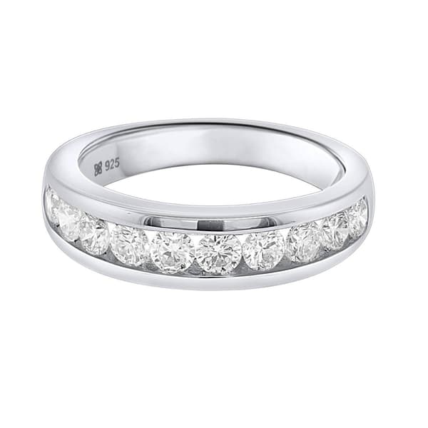 Nova Star(R) 1ctw. Lab Grown Diamond Channel Set Band Ring - image 