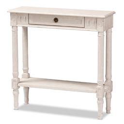 Baxton Studio Ariella 1 Drawer Console Table