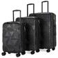 Badgley Mischka Contour 3pc. Expandable Luggage Set - image 1