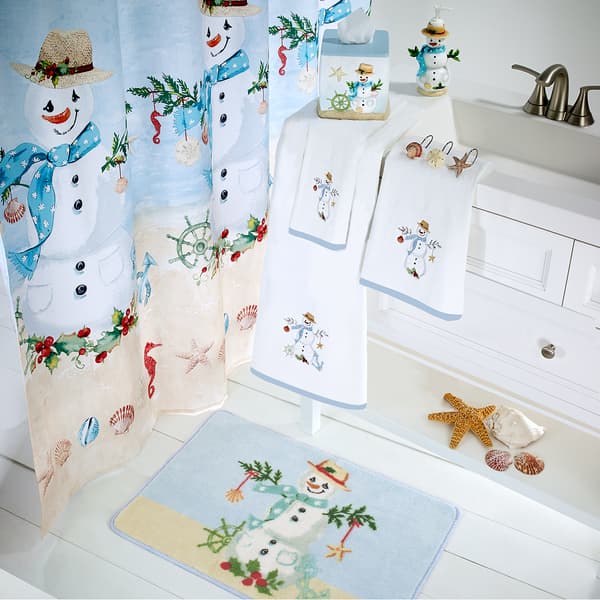 Avanti Coastal Snowman Bathroom Collection