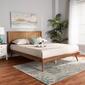Baxton Studio Nura Mid-Century Modern Wood Full-Size Platform Bed - image 6