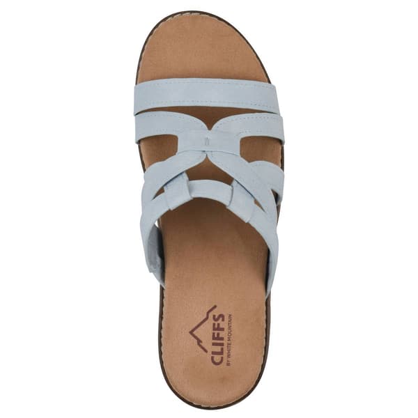 Womens Cliffs by White Mountain Tinisha Wedge Sandals