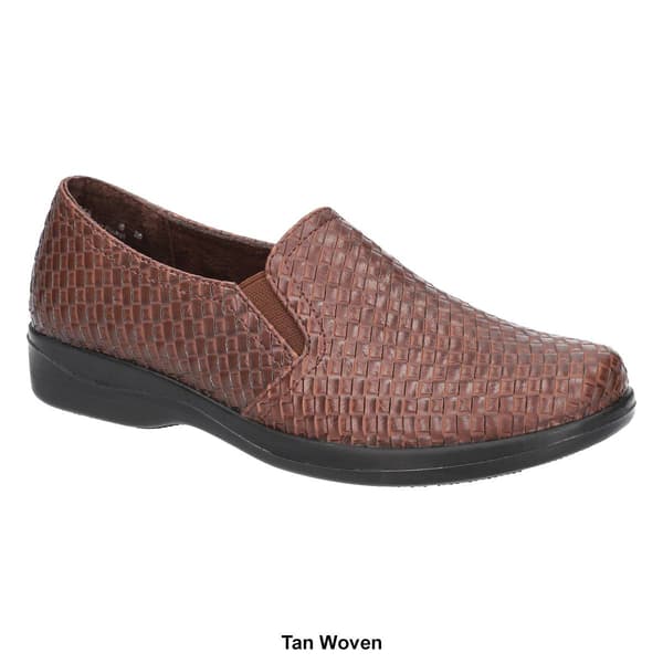 Womens Easy Street Eternity Woven Slip-On Flats