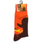 Mens Centric Brands Yellowstone Crew Socks - Orange - image 1
