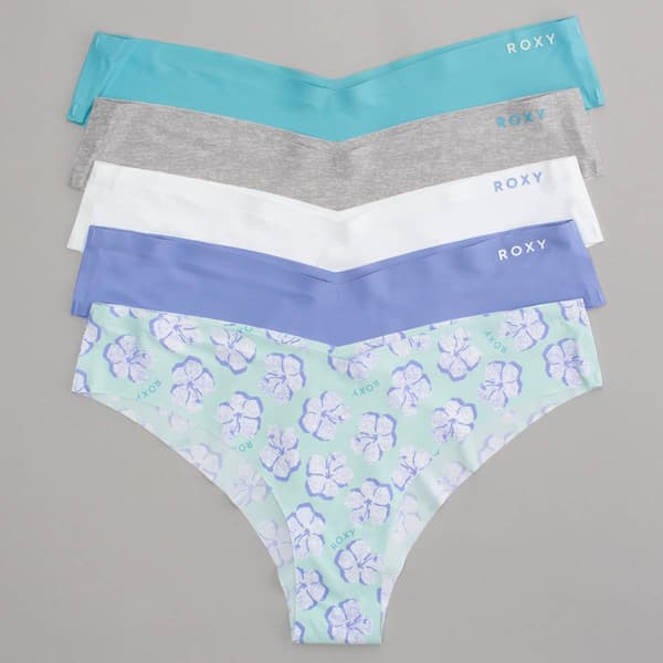Womens Roxy 5pk. Nylon Bikini Panties RX9364-5PKAB