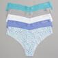 Womens Roxy 5pk. Nylon Bikini Panties RX9364-5PKAB - image 1