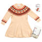 Baby Girl (12-24M) Blossom Blvd Pumpkin Flared Sweater Dress - image 1