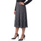 Womens NY Collection Pull On Leopard Hacci Midi Skirt - image 3