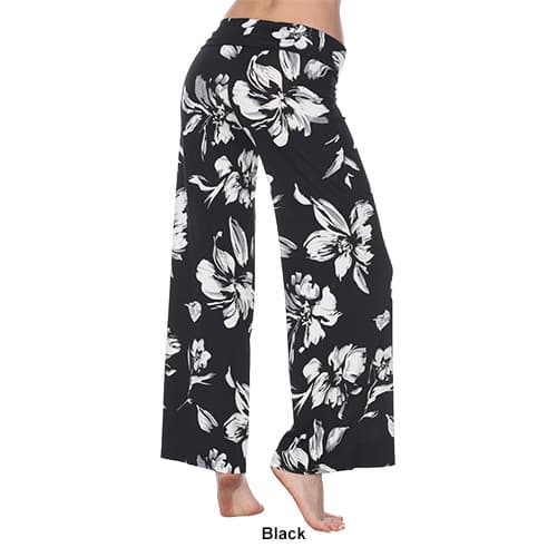 Womens White Mark Floral Print Palazzo Pants