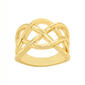 Marsala Braided Band Ring - image 1