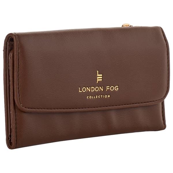 Womens London Fog Long Tri-Fold Wallet