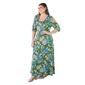 Plus Size 24/7 Comfort Apparel Floral Maxi Dress - image 5