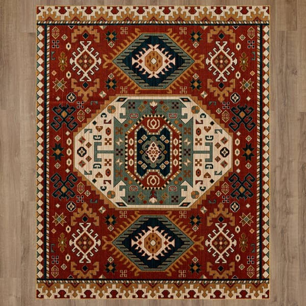 Mohawk Home Oakpoint Red Accent Rug