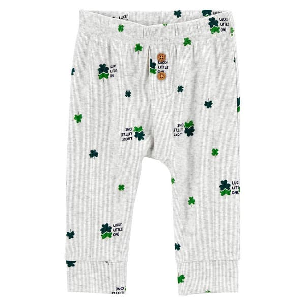 Baby Boy &#40;12-24M&#41; Carter&#8217;s&#174; Pinch Proof Shamrock Top & Pants Set