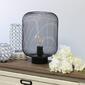 Simple Designs Metal Industrial Table Lamp w/Mesh Shade - image 6