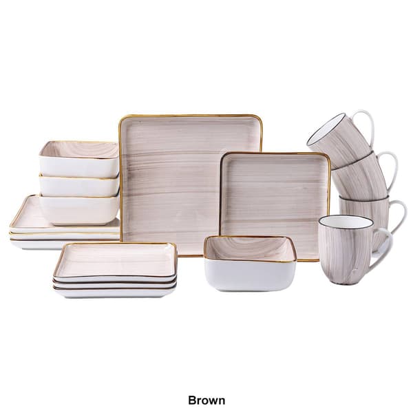 Stone Lain Esmeralda 16pc. Porcelain Dinnerware Set