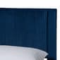 Baxton Studio Elora Modern Pleated Velvet Storage Queen Bedframe - image 5