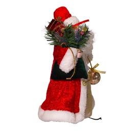 Kurt S. Adler 12in. CUL Fiber Optic LED Santa Tree Topper