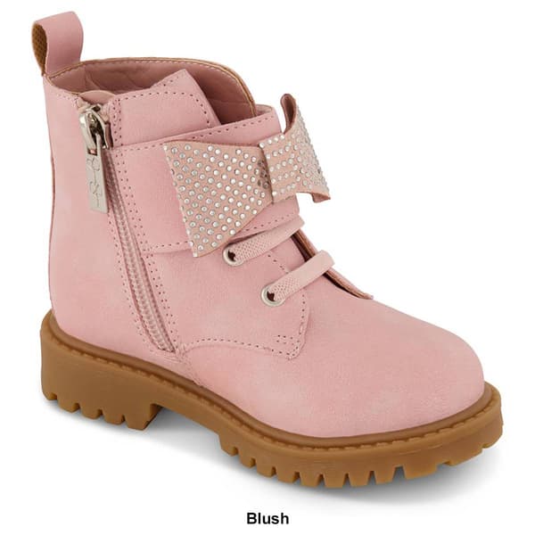 Little Girls Jessica Simpson Daria Bow Combat Boots
