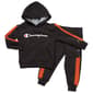 Boys &#40;4-7&#41; Champion&#40;R&#41; Hoodie & Jogger Sweatpants Set - Charcoal - image 1