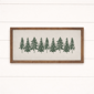 Melrose 16in. Embroidered Pine Tree Framed Wall Art - image 2