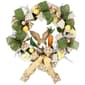 Northlight Seasonal Bunny & Bows Floral Easter Wreath - image 1
