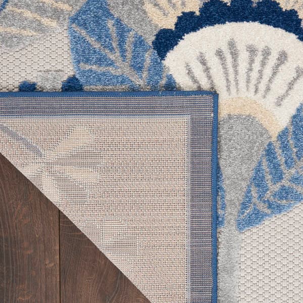 Nourison Aloha Floral Contemporary Indoor/Outdoor Area Rug