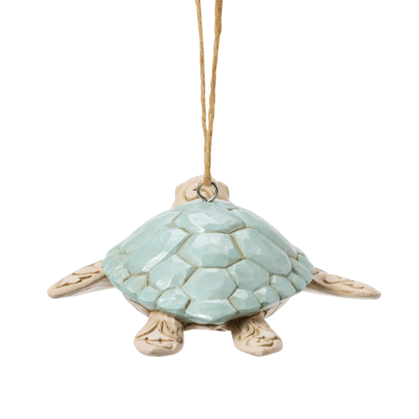 Jim Shore Heartwood Creek Sea Turtle Hanging Christmas Ornament