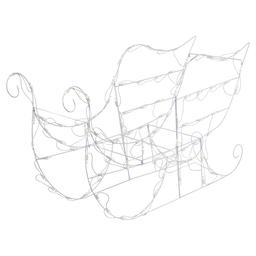 Northlight Seasonal Lighted Sleigh Outdoor Christmas Decoration