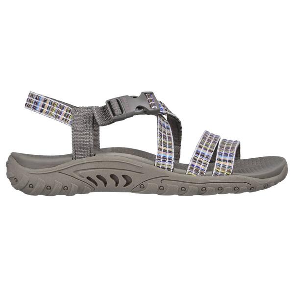 Womens Skechers Reggae Bold Ambition Sport Strappy Sandals - image 