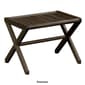 New Ridge Home Goods Abingdon Stool Bench & Luggage Rack - image 5