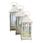 Melrose Traditional Ivory Metal Lantern - Set of 3 - image 1